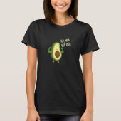 T-shirt Végétal Avocado Guacamole Toast Gras Sain Gre (Devant)