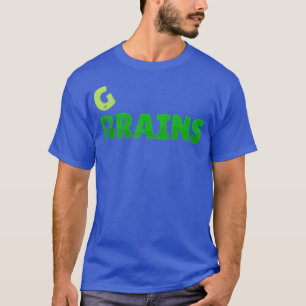 T-shirt Végétal Cerveau et céréales Légumes amour Végétari