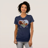 T-shirt Végétal de vache et de veau de Guernesey (Devant entier)