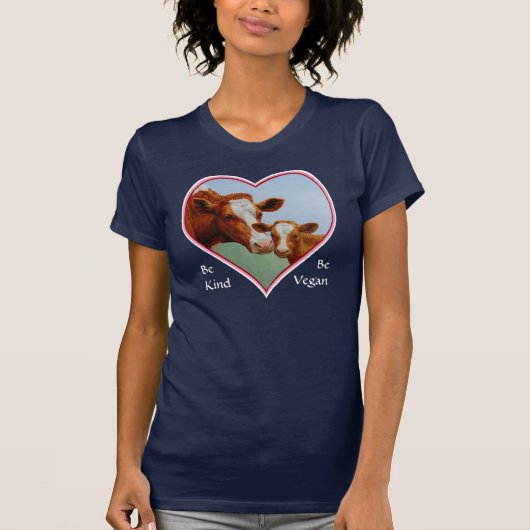 T-shirt Végétal de vache et de veau de Guernesey (Devant)