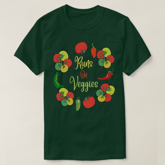 T-shirt Végétal Drôle Sur Végétal Légume (Design devant)