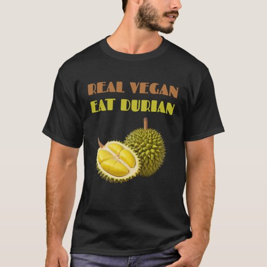 T-shirt Végétal Mange Durian (Devant)