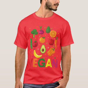 T-shirt Végétal Plante Basé Végétarien Régime Véganisme Lé