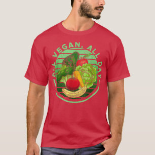 T-shirt Végétal Plante Basé Végétarien Régime Véganisme Lé
