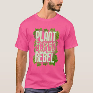 T-shirt Végétal Plante Basé Végétarien Régime Véganisme Lé