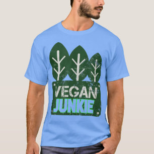 T-shirt Végétal végétarien Junkie végétarien à base de pro