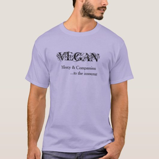 T-shirt VÉGÉTALIEN (Devant)