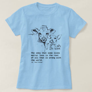 T-shirt végétalien