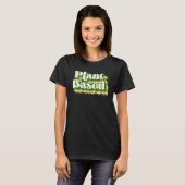 T-shirt Végétalien à base de plantes alimenté par des plan (Devant entier)