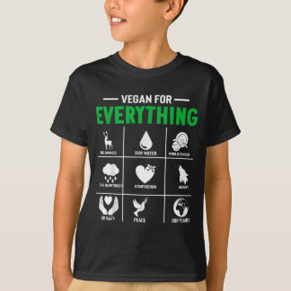 T-shirt Végétalien pour tout - végane végétarien