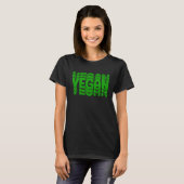 T-shirt Végétalien Végétalien Citation 4 (Devant entier)