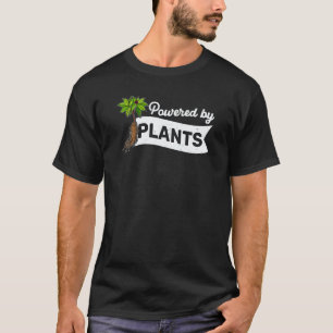 T-shirt Végétalien Végétalien Panax Plante Médecine Nourri