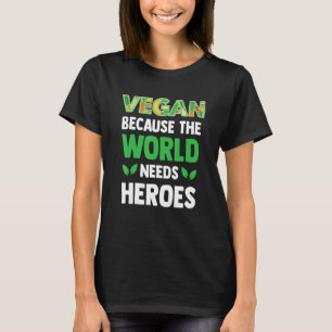 T-shirt Végétalien Végétalien Végétarien Bien-être animal