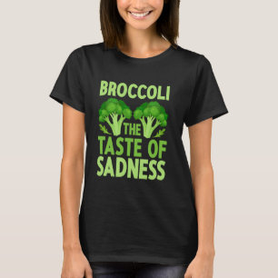T-shirt Végétalien Végétarien Broccoliophobe Gourmet
