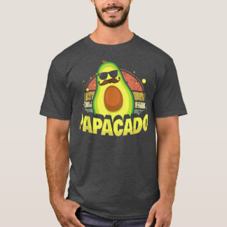 T-shirt Vegetarian Keto Diet végétarien Avocado Lover Papa