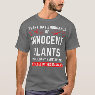 T-shirt Vegetarian Sarcasm Funny Vegetarian Humour