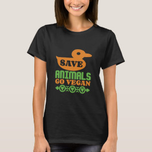 T-shirt vegetarian saying