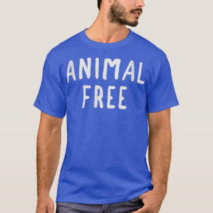 T-shirt Végétarien animal libre