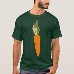 T-shirt végétarien Carrot végétarien