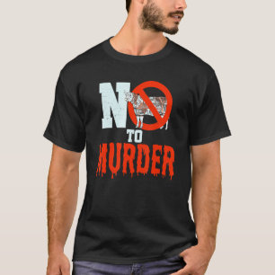 T-shirt Végétarien Dites Non Au Meurtre Sauvez Les Animaux
