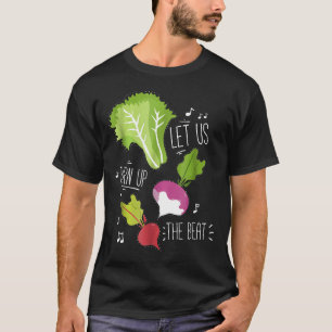 T-shirt Végétarien Montons Le Végan Beat