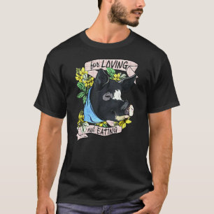 T-shirt Végétarien Végétalien Végé L'animal Pour Aimer Pas