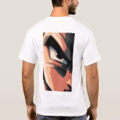 T-shirt Vegeta's Eye of Determination - Fierce Saiyan Clos (Dos)