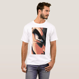 T-shirt Vegeta's Eye of Determination - Fierce Saiyan Clos