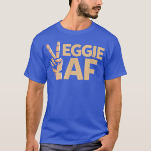 T-shirt Veggie AF Footy génial Végétariens diète saine