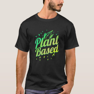 T-shirt Veggie Food à base plante Vegetarian Go Vegetarian