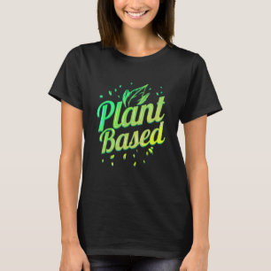 T-shirt Veggie Food à base plante Vegetarian Go Vegetarian