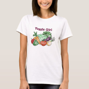 T-shirt Veggie Girl tee