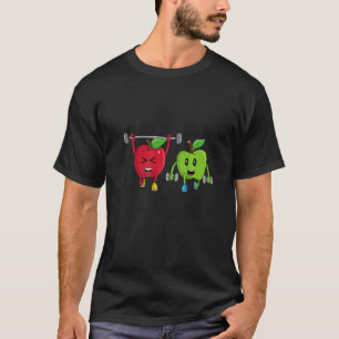T-shirt Veggie Power Pommes Force Protéines Végétaliennes