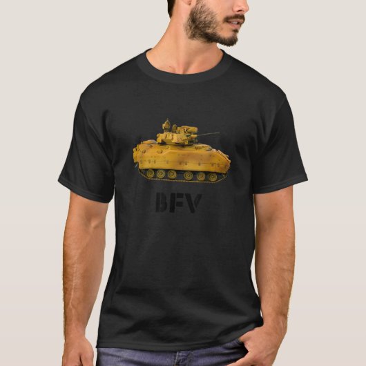 T-shirt Véhicule de combat BFV Bradley (Devant)