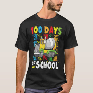 T-shirt Véhicule de construction 100 jours de l'école Ceme