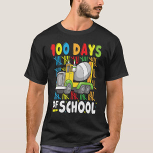 T-shirt Véhicule de construction 100 jours de l'école Ceme