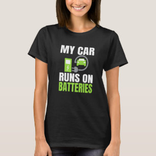 T-shirt Véhicule Électrique Voiture Électrique Ma Voiture