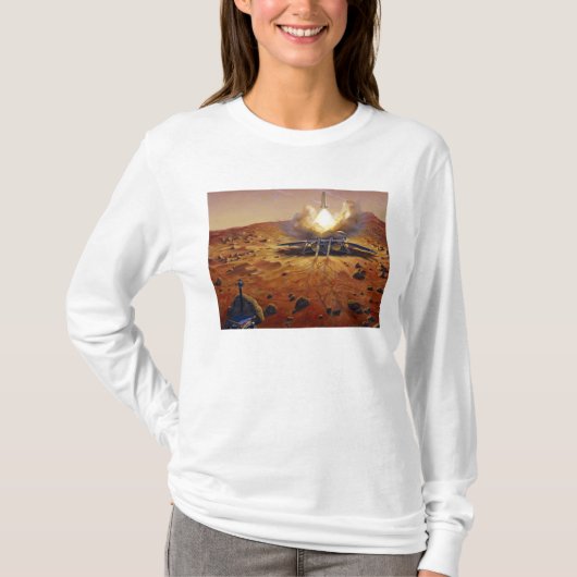 T-shirt Véhicule Mars ascendant (Devant)
