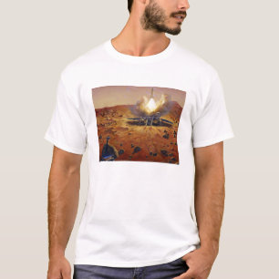 T-shirt Véhicule Mars ascendant