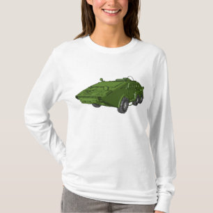 T-shirt Véhicule militaire blindé vert