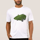 T-shirt Véhicule Militaire Blindé Vert (Devant)