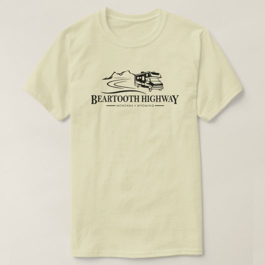 T-shirt Véhicule récréatif Beartooth Highway (Design devant)