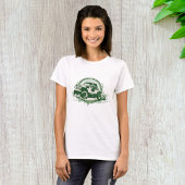 T-shirt Véhicule routier vert