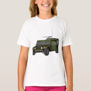 T-shirt Véhicule tactique tout-terrain Humvee militaire