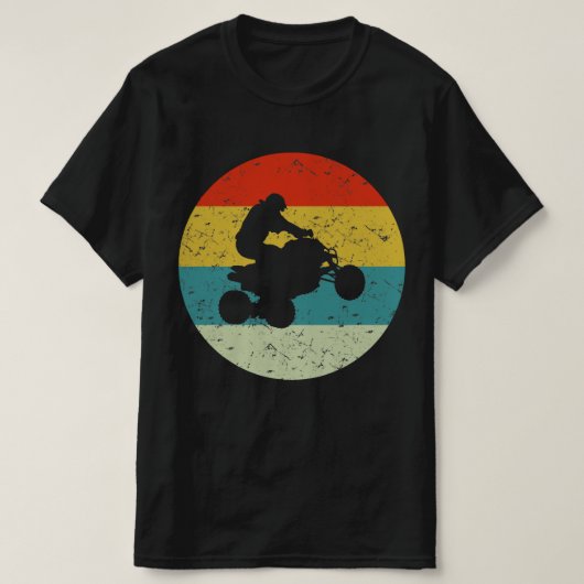 T-shirt Véhicule tout terrain à l'atv. (Design devant)