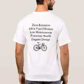 T-shirt Véhicule ultra économe en combustible zéro 2 (Dos)