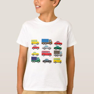 T-shirt Véhicules de transport Enfants mignons