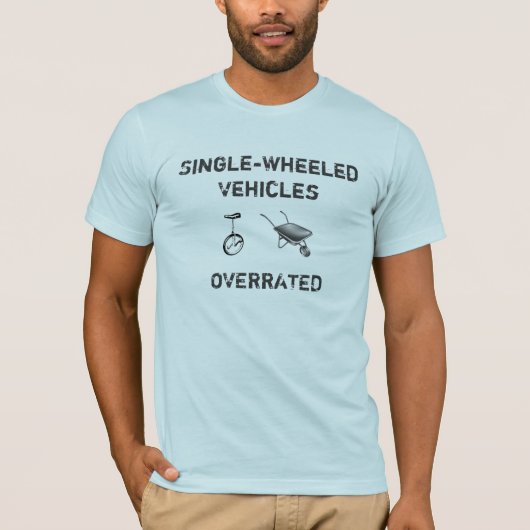 T-shirt véhicules Simple-à roues (Devant)