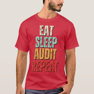 T-shirt Veille de l'alimentation Répétition de l'audit Vei