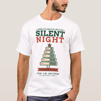 T-shirt Veille de Noël sans ventilateur Construire une drô